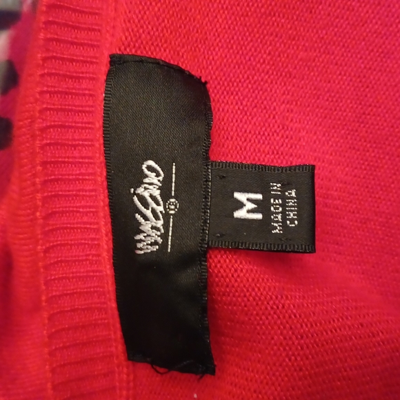 Mossimo Bright Red Knit Sweater - Picture 4 of 4